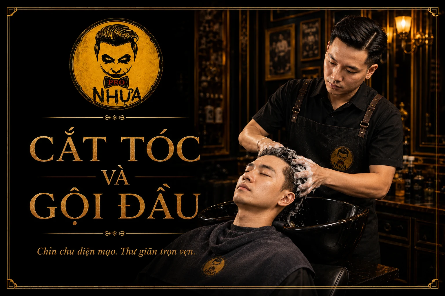Cắt tóc và gội đầu