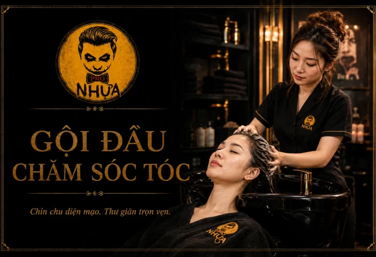 Gội đầu chăm sóc tóc