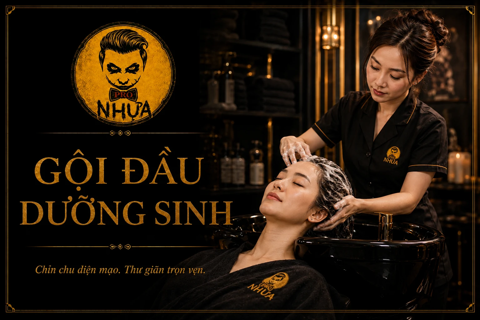 Gội đầu dưỡng sinh
