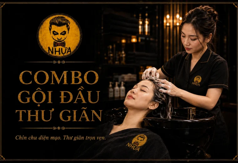 Gội đầu và massage cổ vai gáy