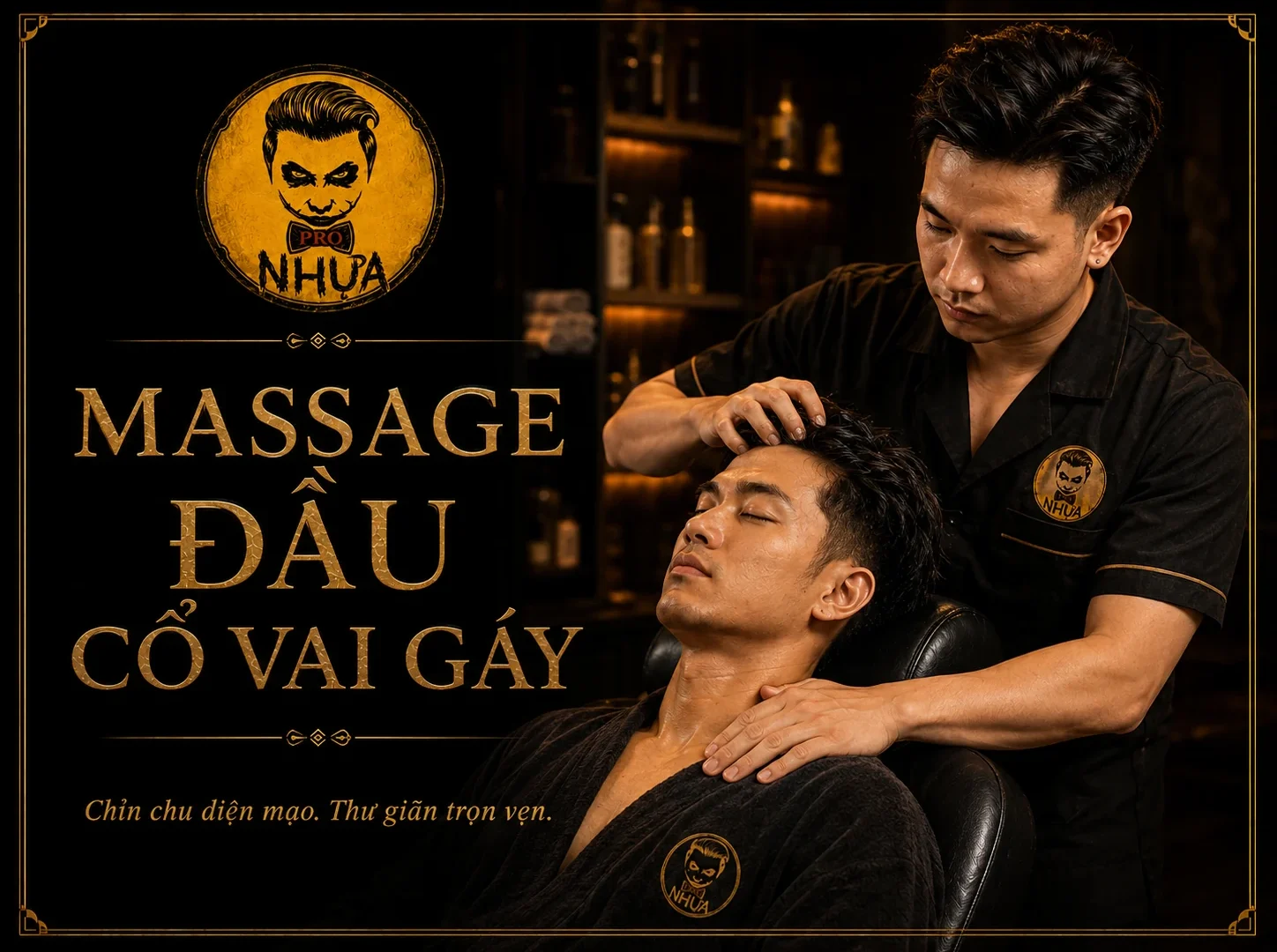 Massage đầu cổ vai gáy