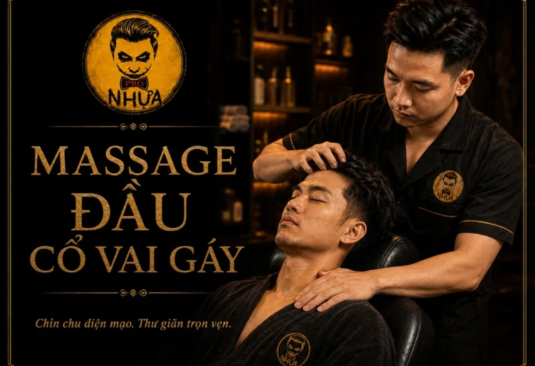 Massage đầu cổ vai gáy